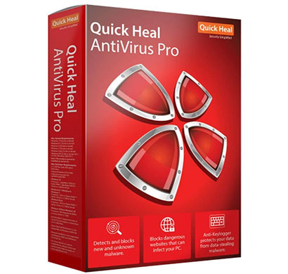 quick heal (lr10) antivirus pro 10 user/ 1 year