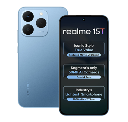 realme 15t (8gb ram/ 128gb rom), mix colour