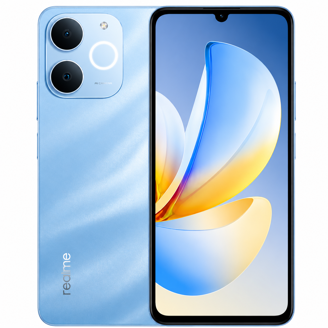realme p4 lite (4gb ram, 64gb storage) mix colour