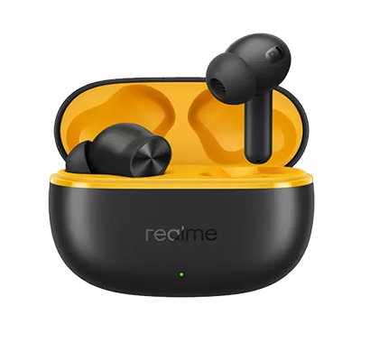 realme buds (t200) bluetooth truly wireless in ear earbuds (black)