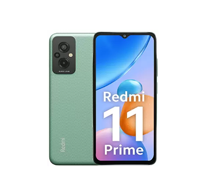 redmi 11 prime 4g (6gb ram, 128gb storage), multicolor