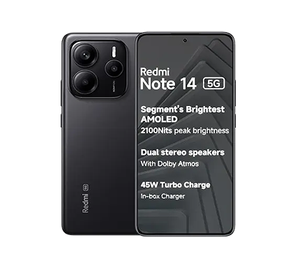 REDMI Note 14 5G (8GB RAM, 128GB Storage) Mix Colour