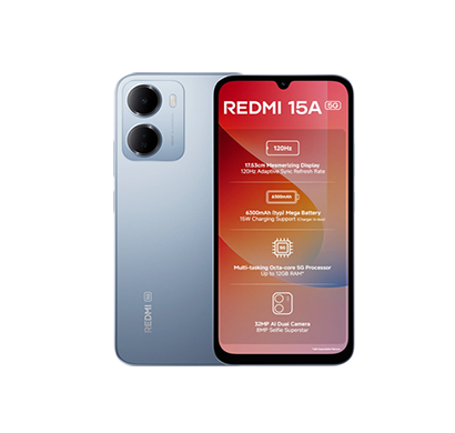 redmi 15a (6gb ram/ 128gb rom) , mix colour