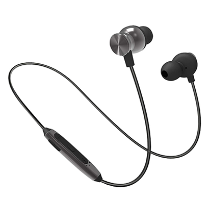 refurbished ptron intunes pro wireless bluetooth in-ear headphone with mic (grey)