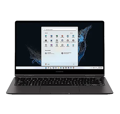 samsung galaxy book2 pro (np950qed-ka1in) thin & light laptop (intel core i7/ 12th gen/ 16gb ram/ 512gb ssd/ windows 11 home/ 15.6 inch/ intel iris xe graphics/ 1 year warranty), black