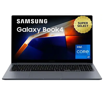 samsung (np750xgj-kg3in / np750xgj-lg3in / np750xgj-lg8in galaxy) book4 metal thin and light laptop (intel core i7/ 13th gen 1355u/ 16gb ram / 512 gb ssd/ 15.6 inch/ windows 11 home with ms office), gray