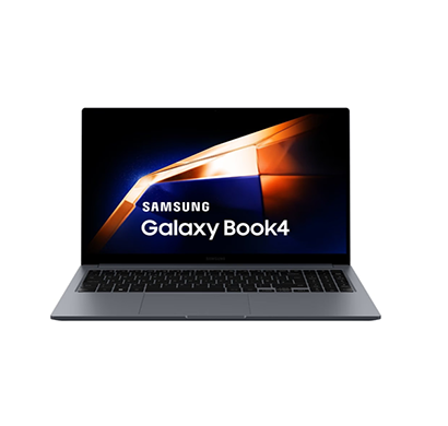 samsung galaxy book 4 (np750xgk-lg7in) notebook laptop (intel core 5 processor 120u/16 gb/512 gb/intel iris xe graphics/windows 11 home/ms office home & student 2024/ 15.6 inch), grey