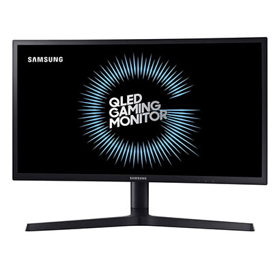 samsung (lc24fg73fqwxxl) 24 inch qled curved gaming monitor