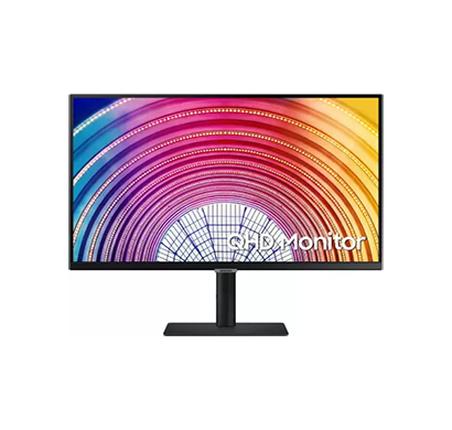 samsung (ls27a600nwwxxl) 27 inch quad hd led backlit ips panel with height adjustable stand, hdr10, tuv certified eye care high resolution monitor