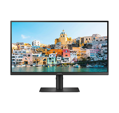samsung 24 inch flat monitor with usb type-c and ergonomic design (ls24a400ujwxxl)