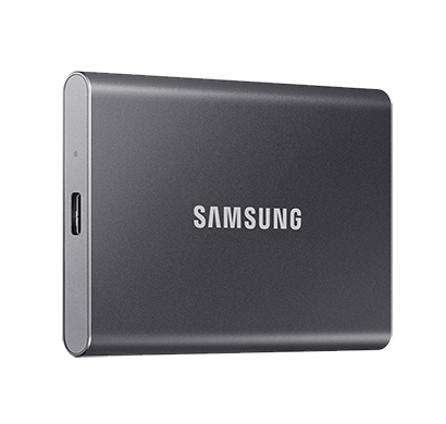 SAMSUNG T7 Portable SSD 2TB USB 3.2 External Solid State Drive, Gray