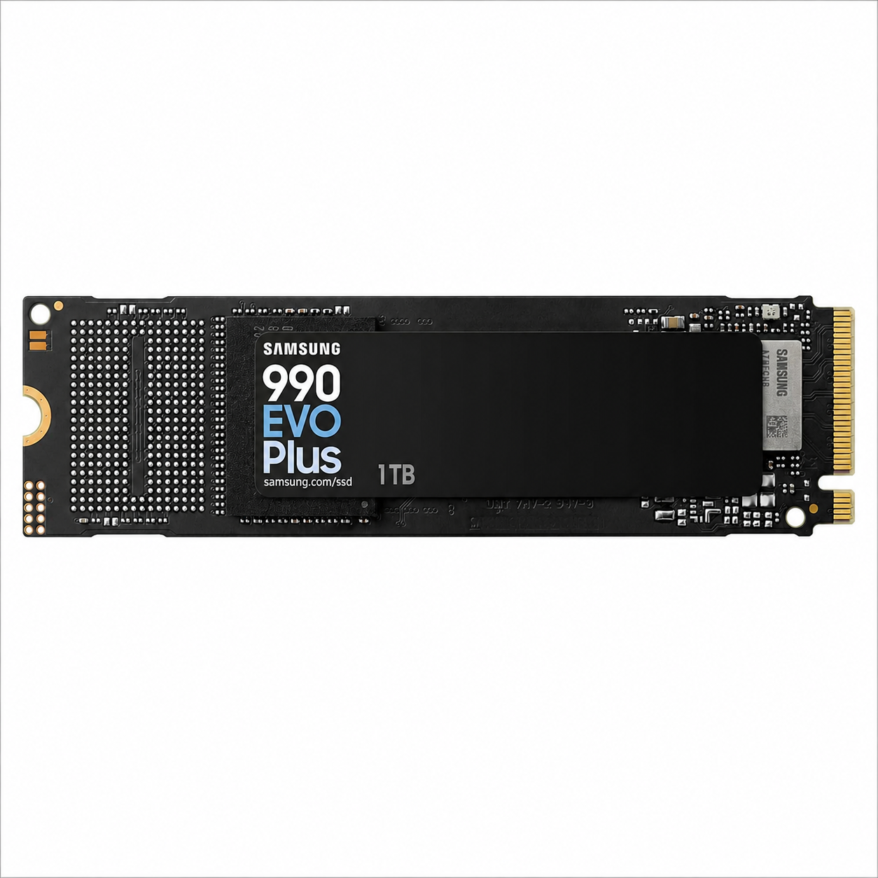samsung 990 evo plus (mz -v9s1t0bw) 1 tb desktop black pcie nvme internal solid state drive