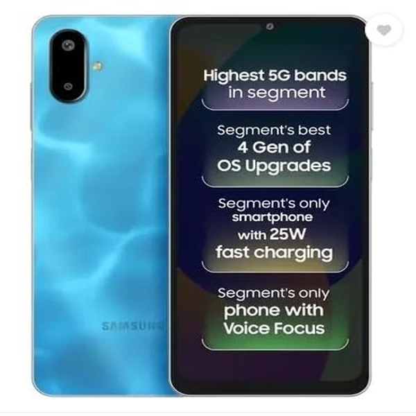 samsung galaxy f06 5g (4gb ram/128gb storage),bahama blue