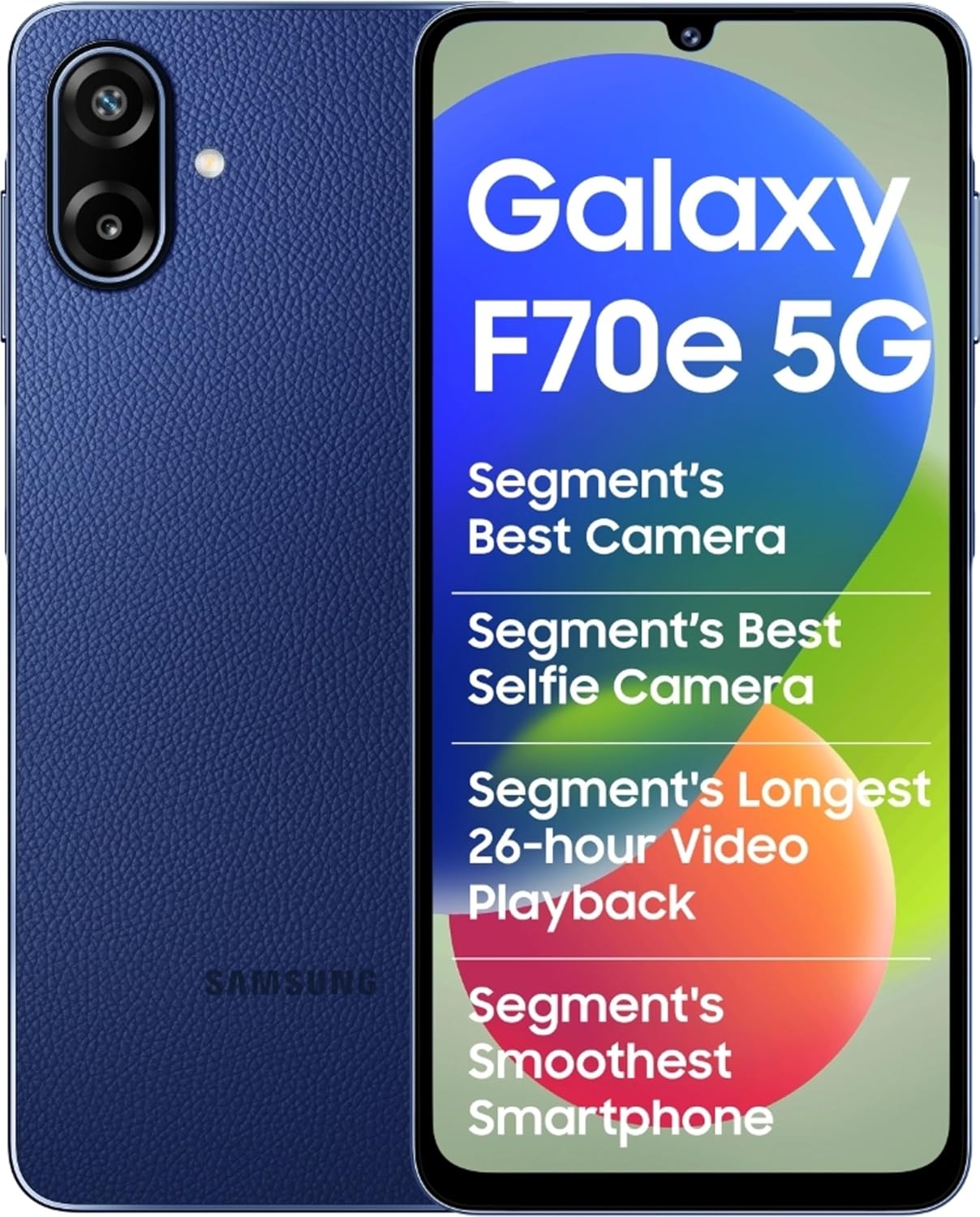 Samsung Galaxy F70e 5G (4GB RAM/128GB Storage) Mix Colour