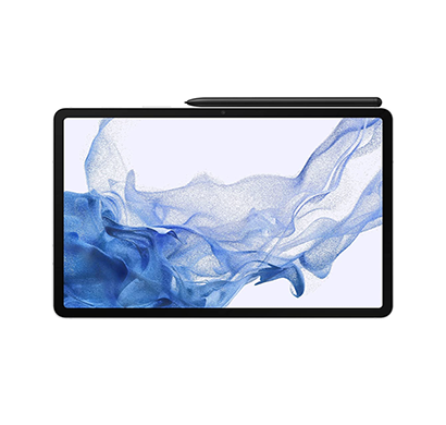 samsung galaxy tab s8+ (8gb ram/ 128 gb rom/ s pen in-box/ 12.4 inch display/ wi-fi tablet), silver