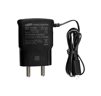 samsung 1 a mobile original ep-ta60ibeugin charger (black, cable included)
