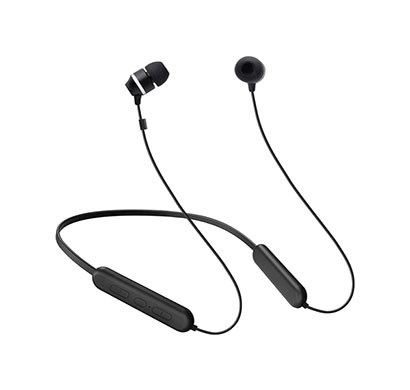 samsung c&t itfit bluetooth wireless earphone with flexible neck band and handsfree mic (gp-oau019sabbi, black)