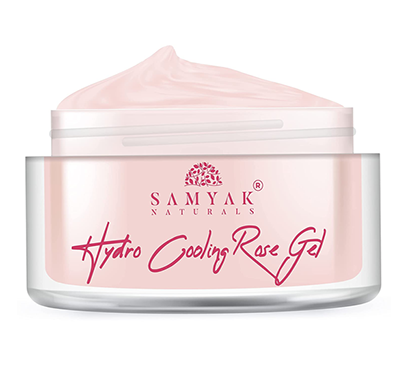 samyak naturals hydro cooling rose face cream for women,45g ( baby pink)