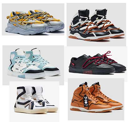 seventen sneakers products lot ( men,women,unisex)