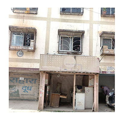 shop bhosari pune admeasuring 160 sq.ft