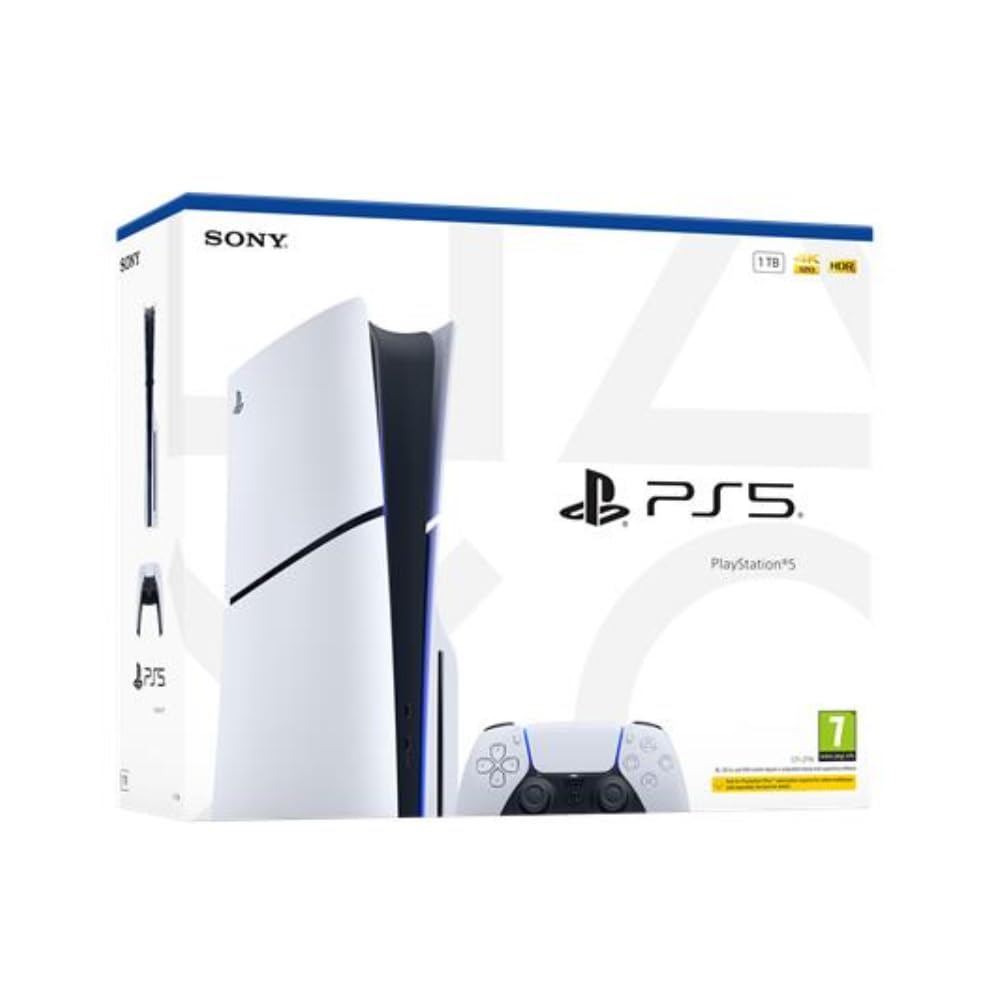 sony playstation 5 slim disc edition 1tb console