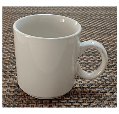 stallion snap mug stoneware (indian), greyish white