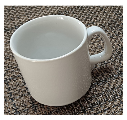 stallion supreme mug stoneware (indian),greyish white