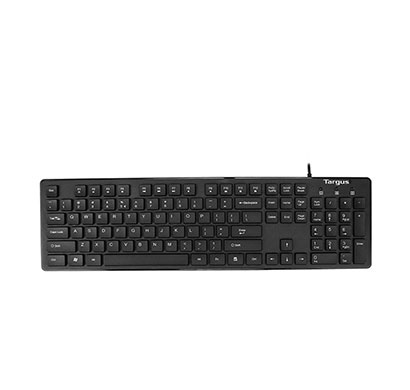targus akb100ap usb wired keyboard (black)