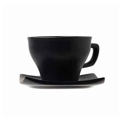 teabox sable cup & saucer set of two (2stim1cp)