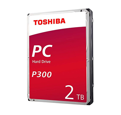 toshiba 2tb 5400rpm 128mb cache/buffer sata 6.0gb/s 3.5inch internal hdd p300 desktop pc hard drive (hdwd220uzsva)