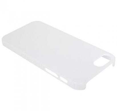 tutti - two-tone translucent hardshell case for iphone 5 (white/white)