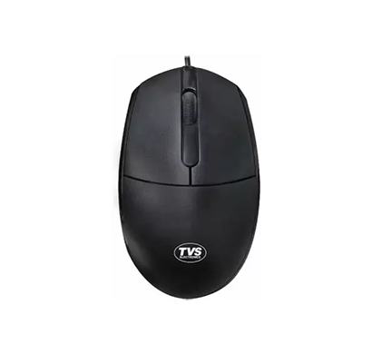 tvs champ m120 wired optical mouse