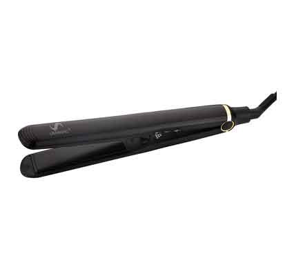 umanac hair straightener with digital display and ionic function (hs8210) black /1 year warranty
