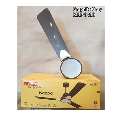 usha kappa ceiling fan (graphite grey)