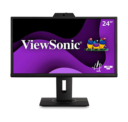 viewsonic (vg2440v) 24 inch full hd ips video conferencing monitor (black)