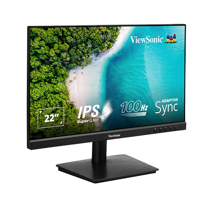 viewsonic 22 inch full hd (va2209-mh) ips 100 hz adaptive sync office and home use monitor
