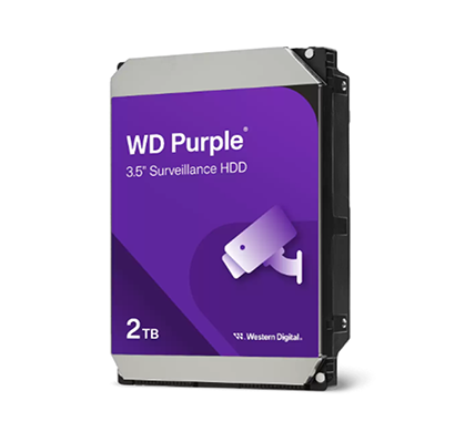 wd purple surveillance hard drive 2tb (wd23purz)