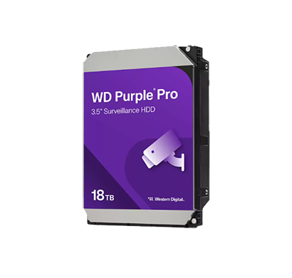 wd 18tb purple pro (wd181purp) smart video hard drive