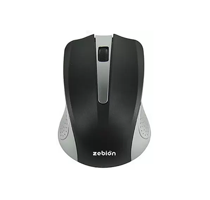 zebion rocky wired optical mouse (usb 3.0, black, gray)
