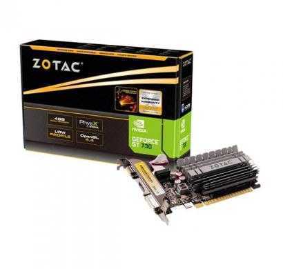 zotac geforce gt 730 4gb synergy edition graphics card