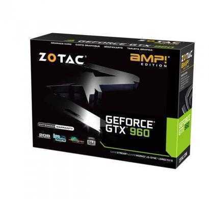 zotac nvidia geforce gtx 960 amp edition 2 gb ddr5 graphics card