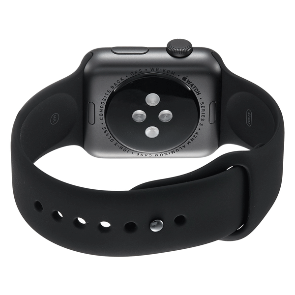 Wholesale Apple Watch Series GPS 42mm Smart Watch (Space Grey Aluminum  Case, Black Sport Band) with best liquidation deal Excess2sell