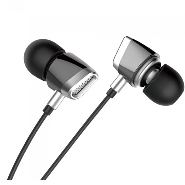 Astrum EB290 Earphone With Wire Mic (Black And Silver)