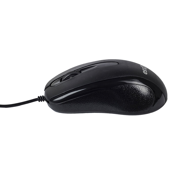 Essot - 005 Wired Optical Mouse, USB Black, 6 Month Warranty