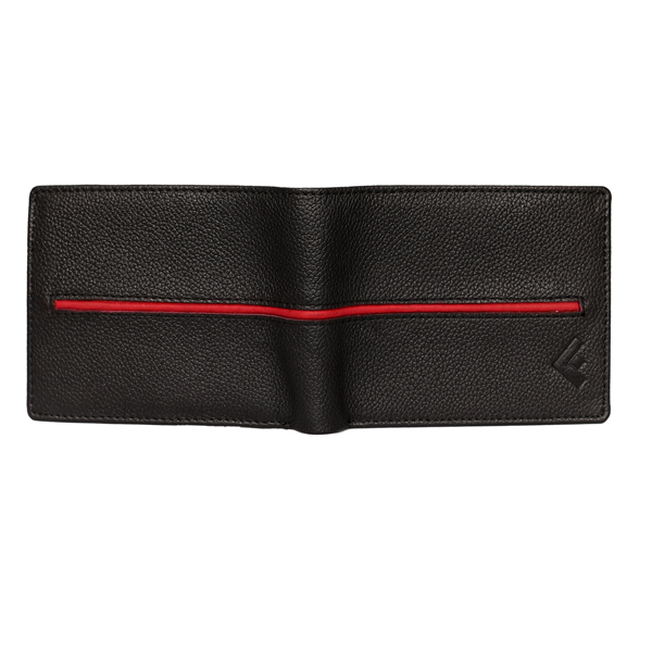 Fustaan Men Genuine Leather Designer Men Wallet (Black)