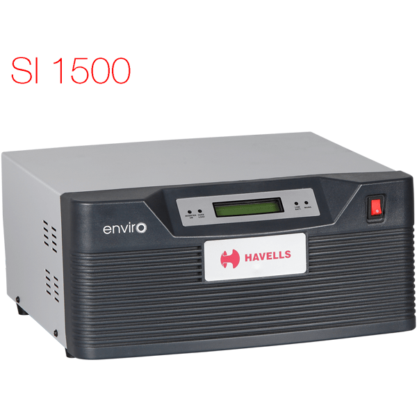Havells - SI 1500, Pure Sine Wave Inverter, Grey, 1 Year Warranty