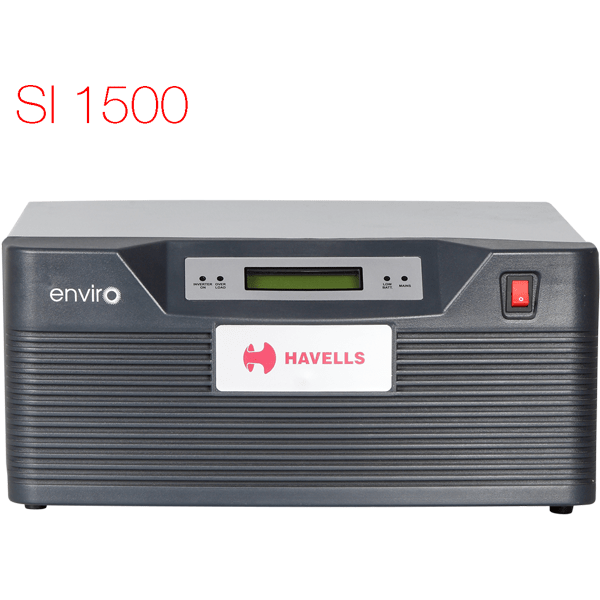 Havells - SI 1500, Pure Sine Wave Inverter, Grey, 1 Year Warranty