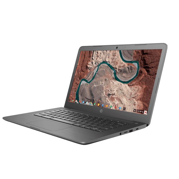 Wholesale HP Chromebook 14-CA0002TU (6YU23PA) LAPTOP (Intel Celeron N3350/  5th Gen/ 4GB RAM/ 64GB SSD + 100GB Cloud + 256GB expandable/ Chrome OS/  G-suite/ MS Office/ Intel UHD Graphics/ 14 inch), Chalkboard