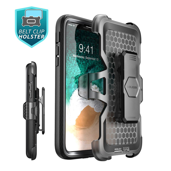 I-blason (b075jd7txm) Magma Series Case For Iphone X Iphone Xs, (heavy  Duty Protection) (clear Back) Shock Reduction/full Body Bumper Case With  Buil