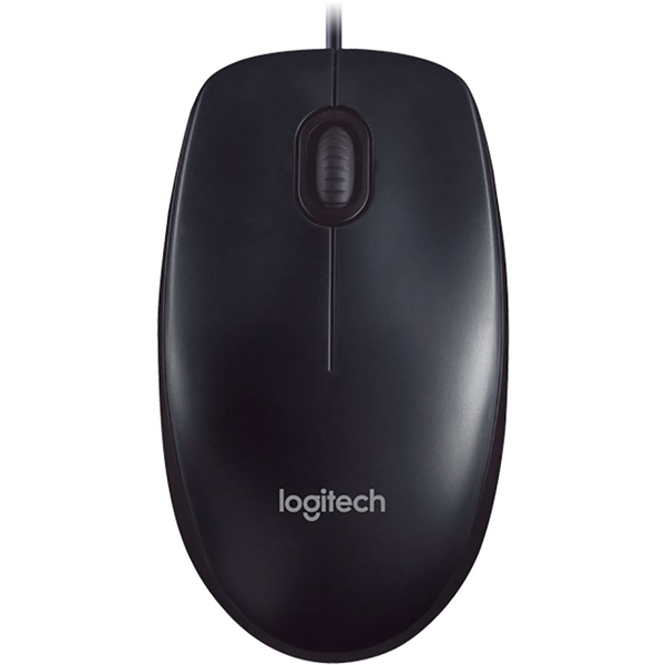 Logitech- M90, USB Mouse, Black, 1 Year Warranty